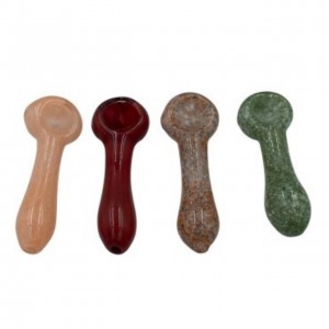 2.5" Mix Frit Art Hand Pipe (Pack of 4) [GWRKD73] 
