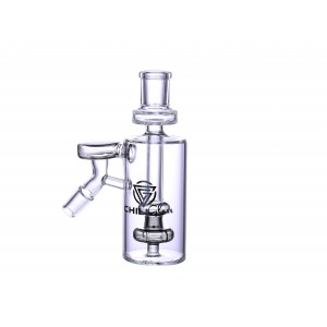 14mm Chill Glass 45 Angle Shower Head perc Ash Catcher [JLG-46]