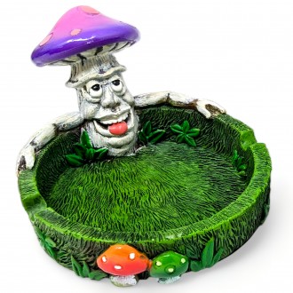 Mushroom Face Ashtray 1pc [3150]