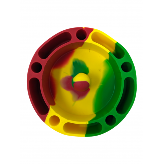 FESS Rasta Silicone Ashtray [GGASH]