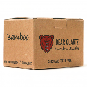 Bear Quartz - Swabs (Bamboo rell) - [BQ34]