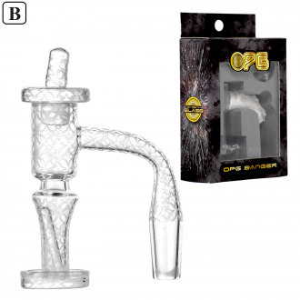 On Point Glass - NovelNail Terp Slurper Quartz Banger Set - 14mm 90° 