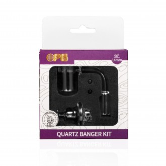 On Point Glass - 14mm Male 90° Round Bottom Banger Set 