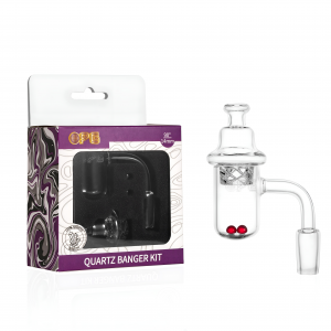 On Point Glass - 14mm Male 90° Round Bottom Banger Set 