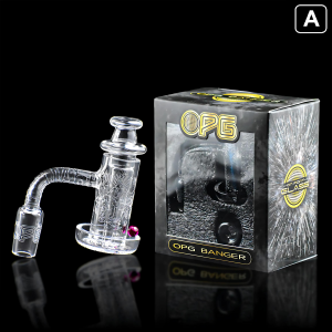 On Point Glass 14mm 90° Engraved Terp Slurper Charmer Set