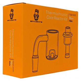 Space King - 14mm Male 90° Thermochromic Core Reactor Kit - Orange