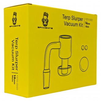 Space King - 14mm Male 90° Terp Slurper Vacuum Banger Kit - Yellow