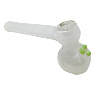 Glow In Dark Frit Art Hammer Bubbler [DJ221] 