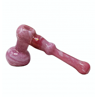 7" Slyme Tye-Dye Hammer Bubbler Hand Pipe - [DJ464]