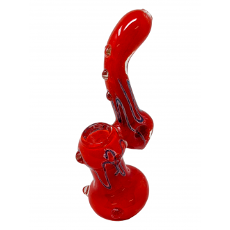 5.5" Frit Donut Art Bubbler [GJ105]