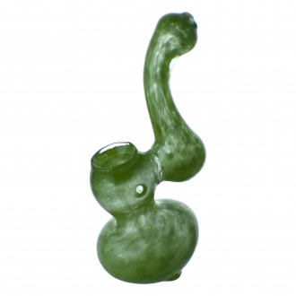 4.5" Frit Art X-Mini Standing Bubbler Hand Pipe - 2pk