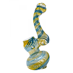 4.5" Swirl Art Bubbler Hand Pipe - 2 Pack [RJA81]