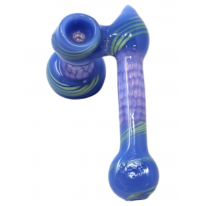 6" Slyme HoneyComb Sidecar 120grm Bubbler Assorted colors [SG4119]