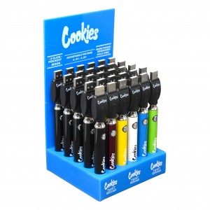 Twist 900 Mah Adjustable Voltage Battery W/ Charger (30PK Display)