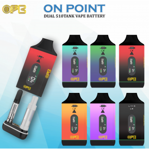 On Point Dual Cart 510 Tank Vape Battery 650mAh