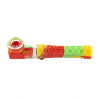 Ooze Piper Hand Pipe - Assorted Colors - (Display of 12)