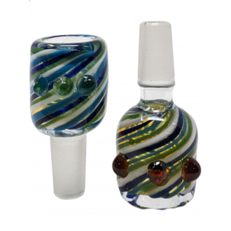 14mm Fancy Art Work Bowl (Pack of 2) [SG3212]