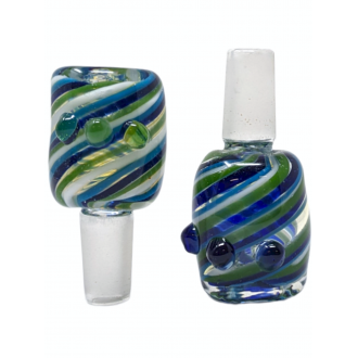 14mm Fancy Art Work Bowl (Pack of 2) [SG3213]