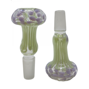 14mm Slyme Color mushroom Bowl (Pack Of 2) [SG3219]