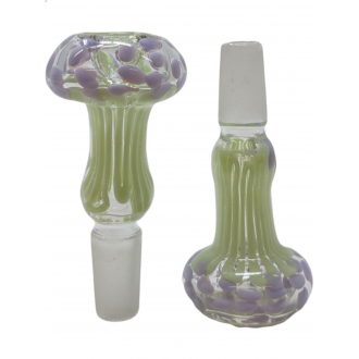 14mm Slyme Color mushroom Bowl (Pack Of 2) [SG3219]