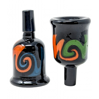 14mm Reversal Art Work Bowl (Pack Of 2) - [SG4141]