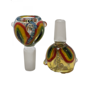 14mm Fancy Art Work Bowl (Pack of 2) [SG770]