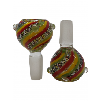 14mm Fancy Art Work Bowl (Pack of 2) [SG3214]