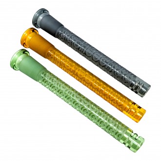 Cheech Glass Logo Blasted Downstems - [CHD-1]