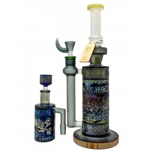 Cheech - 13" "Spray & Pray" Graffiti Artist W/ Ash catcher Water Pipe  [CHE-263]