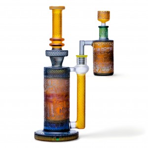 Cheech - 13" "Spray & Pray" Graffiti Artist W/ Ash catcher Water Pipe  [CHE-263]