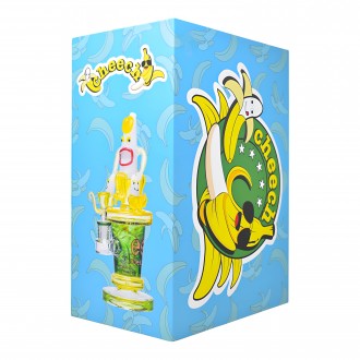 Cheech - 10" It's Banana Time - Peel & Smoke With Matching Ash Catcher Water Pipe