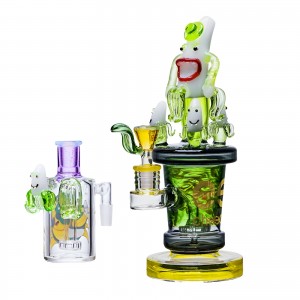 Cheech - 10" It's Banana Time - Peel & Smoke With Matching Ash Catcher Water Pipe