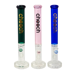 Cheech Glass 18"  Straight Tube With Cheech Logo [HR-S133] 