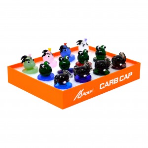 Apex - Leap, Snort, Trumpet Animal Inspired Carb Cap - 12ct Display