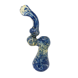 8" Frit Fade Swirl Rope Bubbler Hand Pipe - [STJ45]