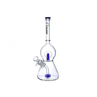 Clover Glass - 12" Globe Perc Water Pipe [WPC-237]