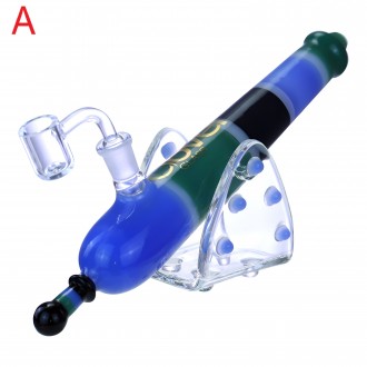 Clover Glass - 11.5" Blaze Cannon Water Pipe