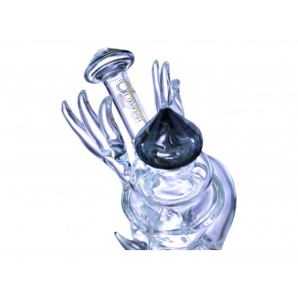 Clover Glass - 8.5" Third Eye Spiked Recycler Water Pipe