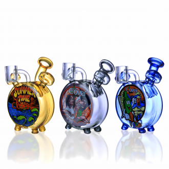 Clover Glass - 5" 420 Time Keeper Stopwatch Water Pipe