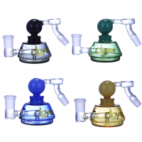 Clover Glass - 14mm 45° Dome Top Ash Catcher