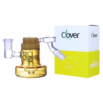 Clover Glass - 14mm 45° Showerhead Perc Compact Ash Catcher 