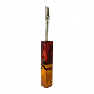 5.8" Assorted SS Dabber with Resin Wood Handle