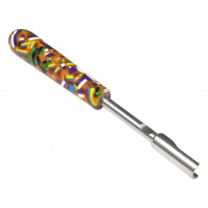 Assorted Color Crystal Handle Precision Dabber with SS Tip