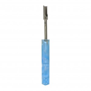 5.1" Assorted SS Dabber with Resin Handle