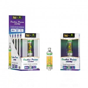 Yocan Gold X Curevana 3g THC-A Liquid Diamond Vape Cartridge - 5ct Display