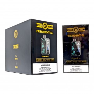 Boss bar Presidential 18000PF Dual Mode Disposable 20ml w/ HD Screen - 5ct Display