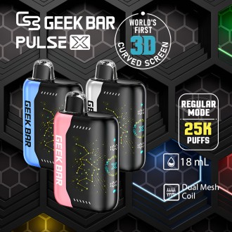 GEEK BAR Pulse X Edition 25,000 Puffs Disposable Vape (5ct Display)*