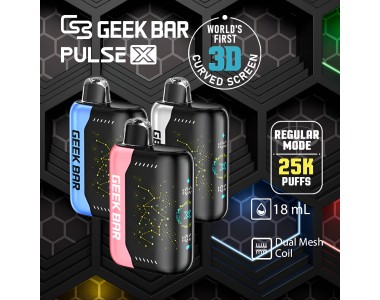 GEEK BAR Pulse X Edition 25,000 Puffs Disposable Vape (5ct Display)*