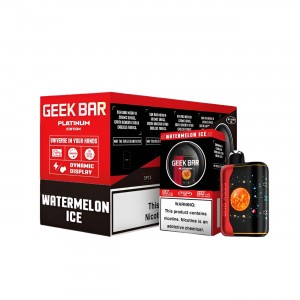 Geek Bar Pulse X Edition 25,000 Puffs Disposable Vape - Platinium Edition - 5ct Display*