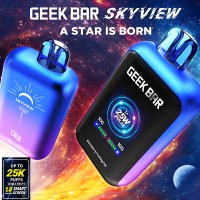 GEEK BAR SKYVIEW 25,000 Puffs Disposable Vape w/ HD screen - 5ct Display*